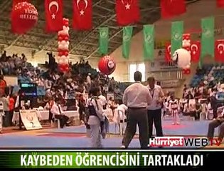 TEKVANDO HOCASI KIZ ÖĞRENCİYİ DÖVDÜ