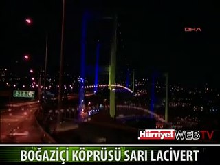 BOĞAZİÇİ KÖPRÜSÜ SARI LACİVERT
