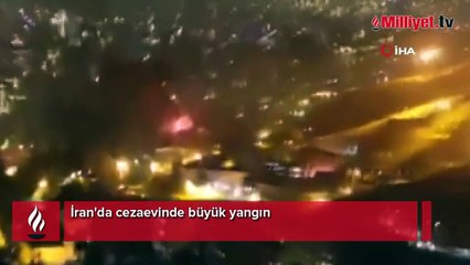 İran'da cezaevinde büyük yangın