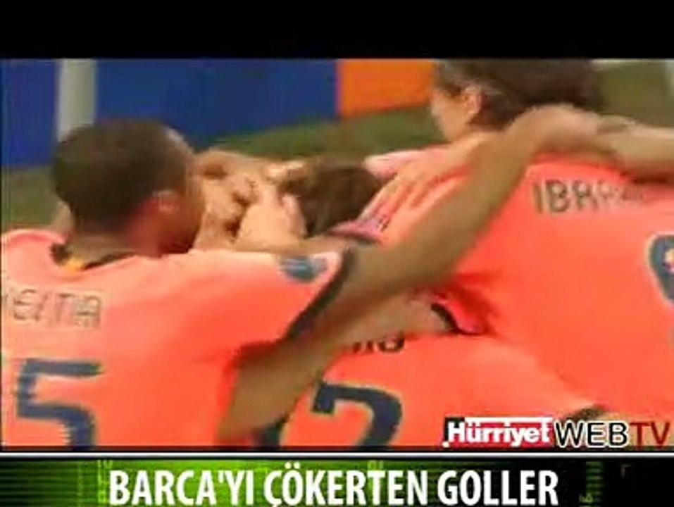BARCA FENA DAĞILDI