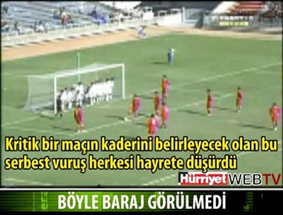 BÖYLE BARAJ GÖRÜLMEDİ