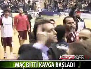 MAÇ BİTTİ KAVGA BAŞLADI