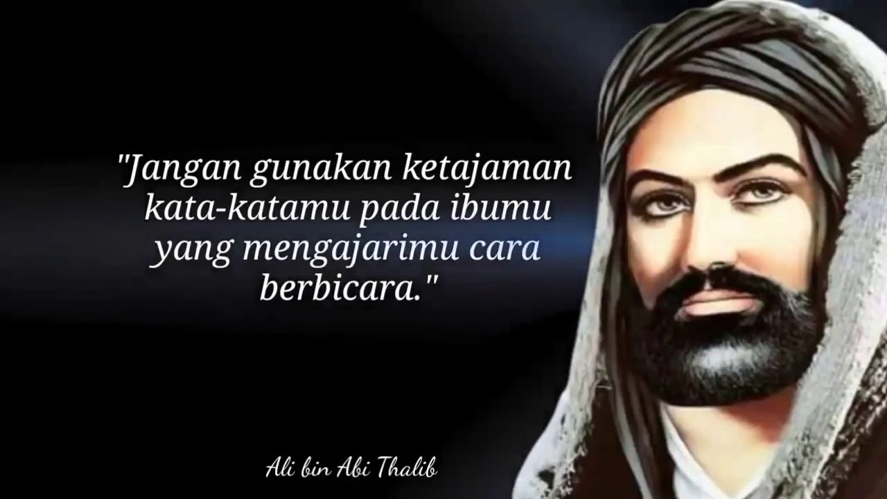 Nasehat Ali Bin Abi Thalib