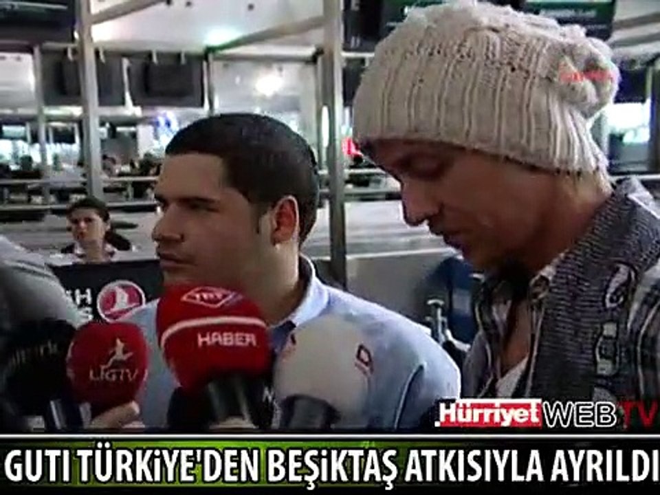 GUTİ "BEŞİKTAŞ BEŞİKTAŞ" DİYEREK GİTTİ