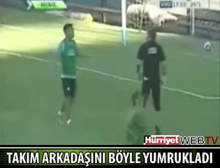 GUTIERREZ TAKIM ARKADAŞINI YUMRUKLADI