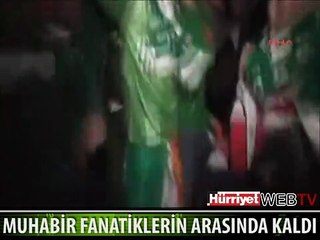 İŞTE MUHABİRİN ZOR ANLARI