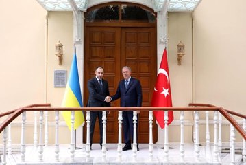 BAKAN AKAR VE UKRAYNA ALTYAPI BAKANI KUBRAKOV, MÜŞTEREK KOORDİNASYON MERKEZİ'Nİ ZİYARET ETTİ