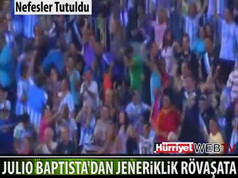 RÖVAŞATAYLA MÜTHİŞ GOL ATTI