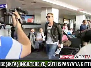 GUTİ İSPANYA'YA GİTTİ