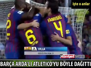 MESSI ARDA'YI FENA DAĞITTI