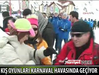 KIŞ OYUNLARINDA ÇILGIN EĞLENCE