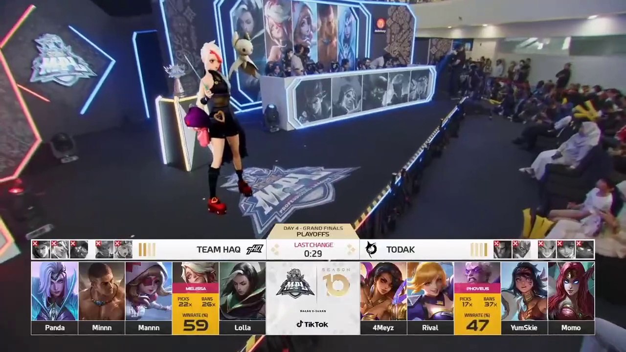 KEKUATAN SEBENAR KING COMEBACK TODAK  GRAND FINALS  TODAK VS TEAM HAQ GAME 4 MPL MY S10