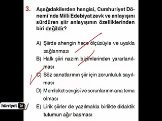 TÜRKÇE SORULARININ ÇÖZÜMLERİ