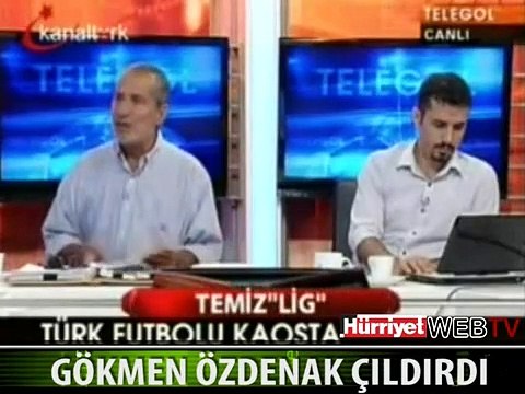 GÖKMEN ÖZDENAK CANLI YAYINDA BUNU YAPTI
