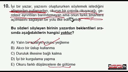 TÜRKÇE SINAV SORULARININ ÇZÖÜMLERİ