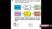 T.C. İNKILAP TARİHİ VE ATATÜRKÇÜLÜK SORULARININ ÇÖZÜMLERİ