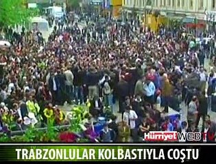 TRABZON'DA ÇILGIN KUPA GECESİ