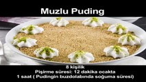 MUZLU PUDİNG