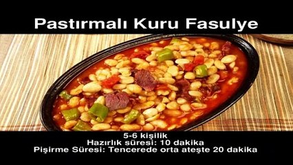 PASTIRMALI KURU FASÜLYE