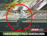 TRİBÜN DEHŞETİ POLİS KAMERASINDA