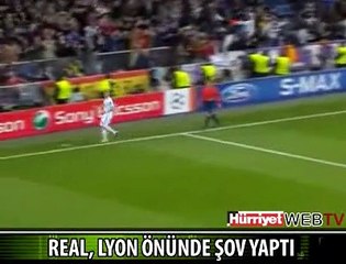 REAL MADRİD ŞOV YAPTI