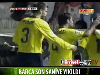 BARÇA SON SANİYEDE YIKILDI