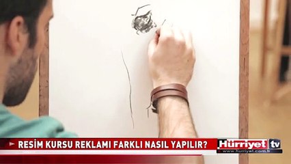 RESİM KURSU REKLAMI FARKLI NASIL YAPILIR?