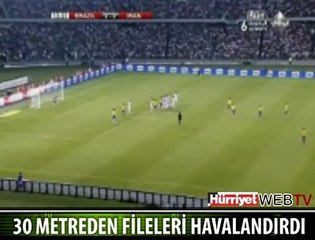 DANİ ALVES'TEN MUHTEŞEM FRİKİK GOLÜ