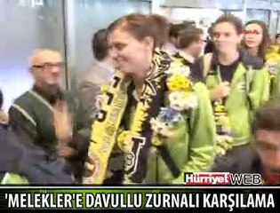 MELEKLER'E DAVULLU ZURNALI KARŞILAMA