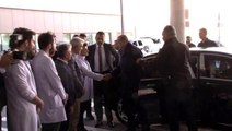 Son dakika haberi! Cumhurbaşkanı Recep Tayyip Erdoğan, yaralı madencileri ziyaret etmek üzere Çam ve Sakura Şehir Hastanesine geldi.