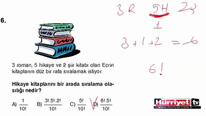 MATEMATİK SORULARININ ÇÖZÜMLERİ