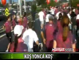 YONCA DA ONLARLA BİRLİKTE KOŞTU