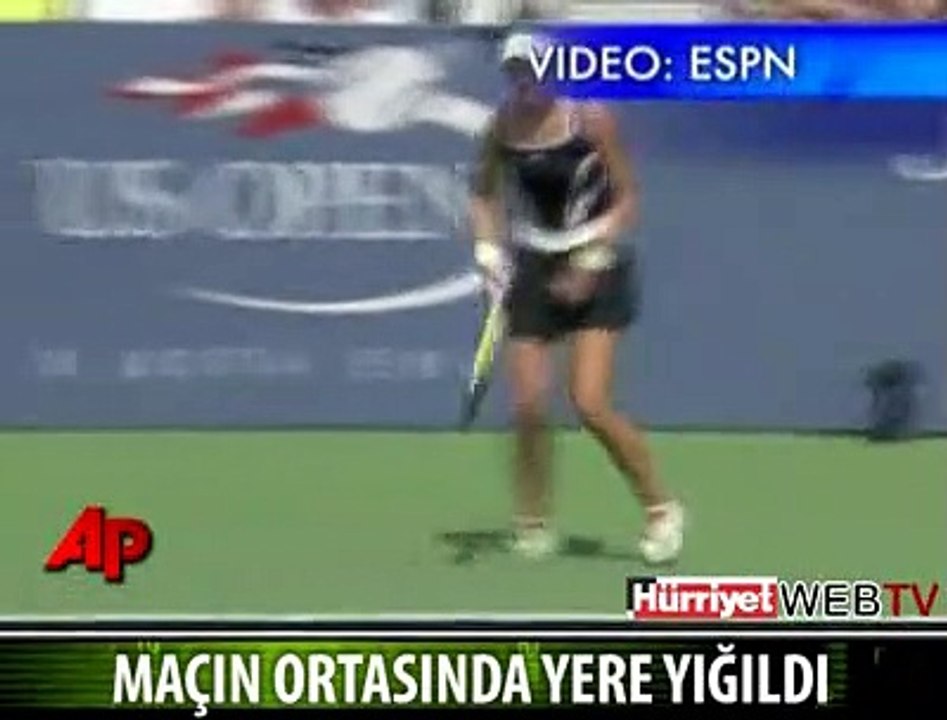 MAÇTA YERE YIĞILDI