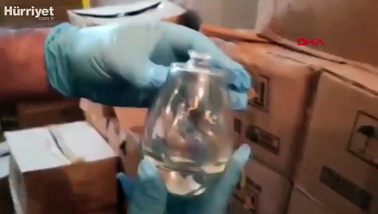Sahte parfüm operasyonunda 2 milyon liralık ürün ele geçirildi