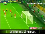 SANTOS'TAN MÜKEMMEL GOL