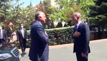 Milli Savunma Bakanı Hulusi Akar, Katar Savunma Bakanı bir araya geldi