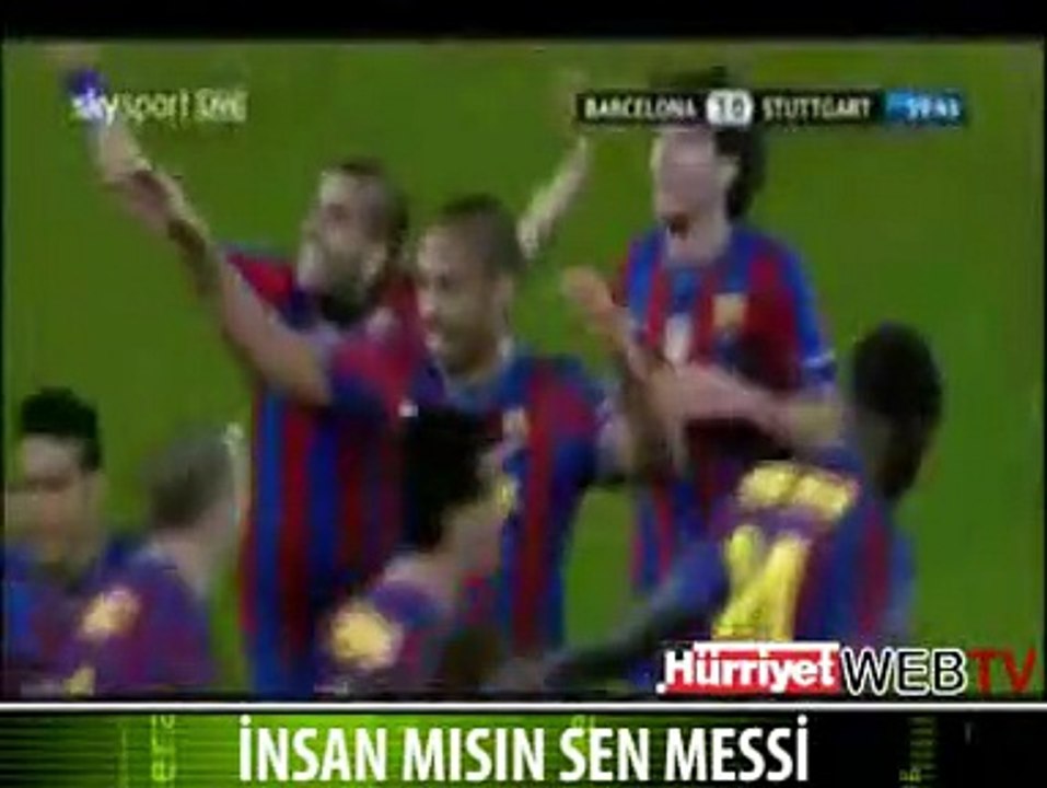 İNSAN MISIN SEN MESSİ