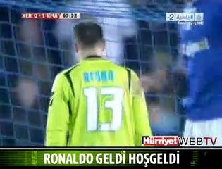 RONALDO GELDİ HOŞ GELDİ