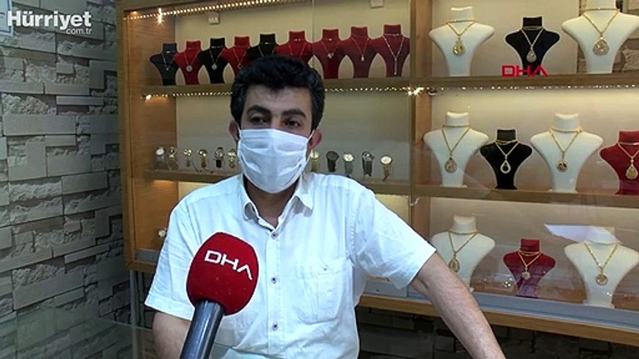 Anneme yüzük alacağım dedi, soygun anları saniye saniye kameralara yansıdı