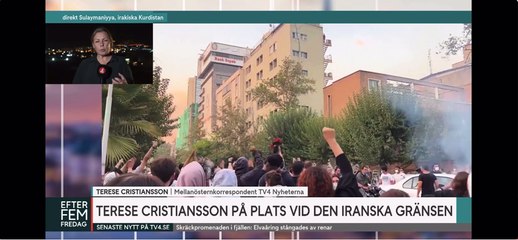 Svenska Tv4's rapport om Östra Kudistan och kurdernas roll i protester i Iran - del 3