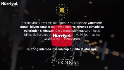 Erdoğan'dan vatandaşlara sesli mesaj