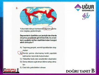 COĞRAFYA SORULARININ ÇÖZÜMLERİ