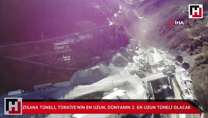 Türkiye’nin en uzun, dünyanın 2. en uzun tüneli olacak