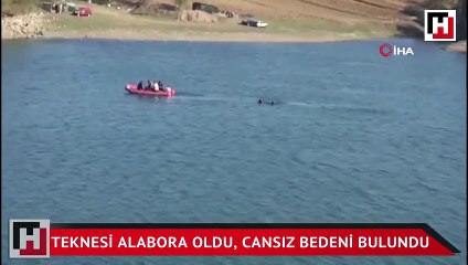 Teknesi alabora olan öğretmenin cansız bedeni bulundu