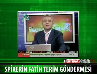 TGRT SPİKERİ FATİH TERİM'E KARŞI