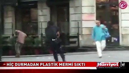 HİÇ DURMADAN PLASTİK MERMİ SIKTI