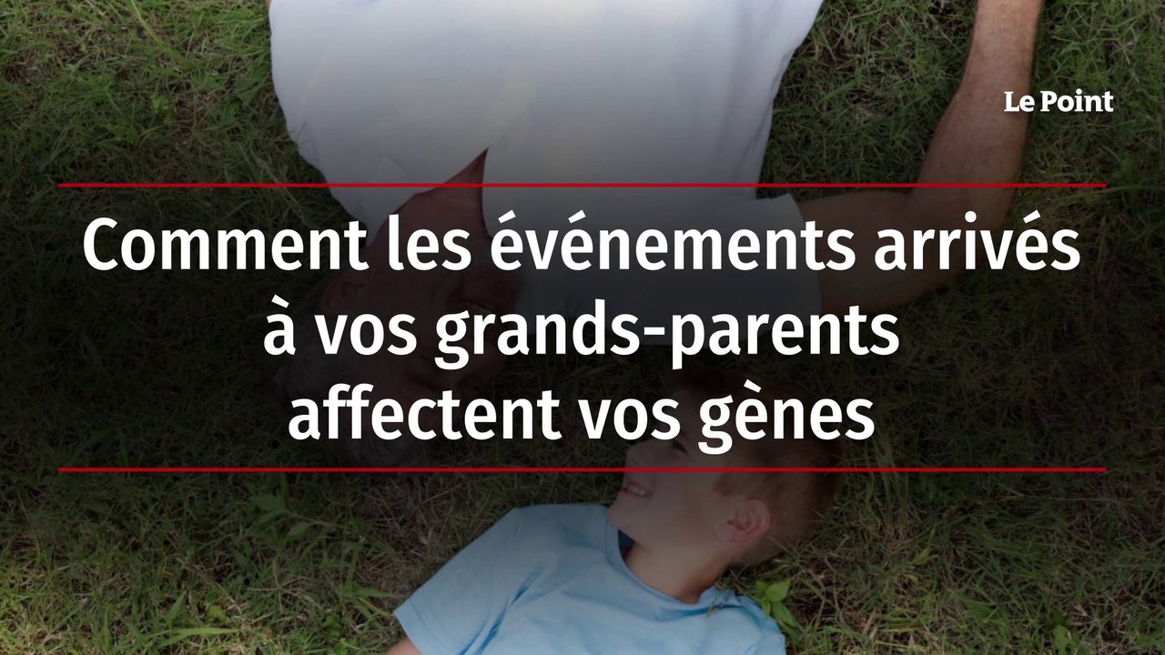 Comment les événements arrivés à vos grands-parents affectent vos gènes
