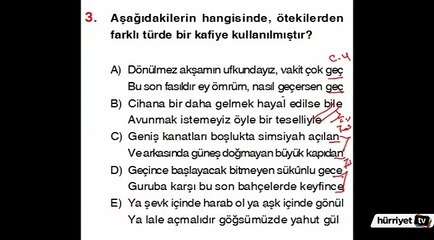 TÜRKÇE SORULARININ ÇÖZÜMLERİ