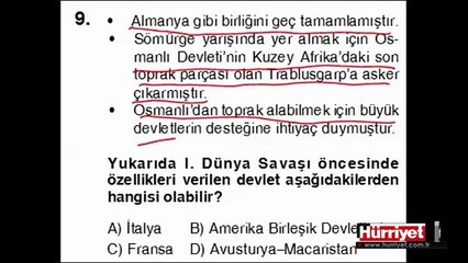 İNKILAP TARİHİ SORULARININ ÇÖZÜMLERİ