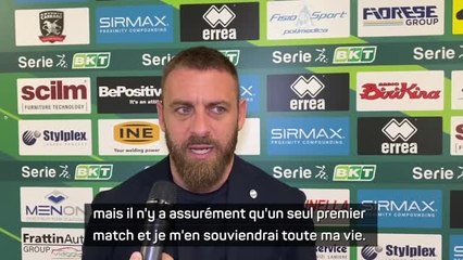 SPAL - De Rossi : “Les débuts en tant qu'entraîneur sont inoubliables”